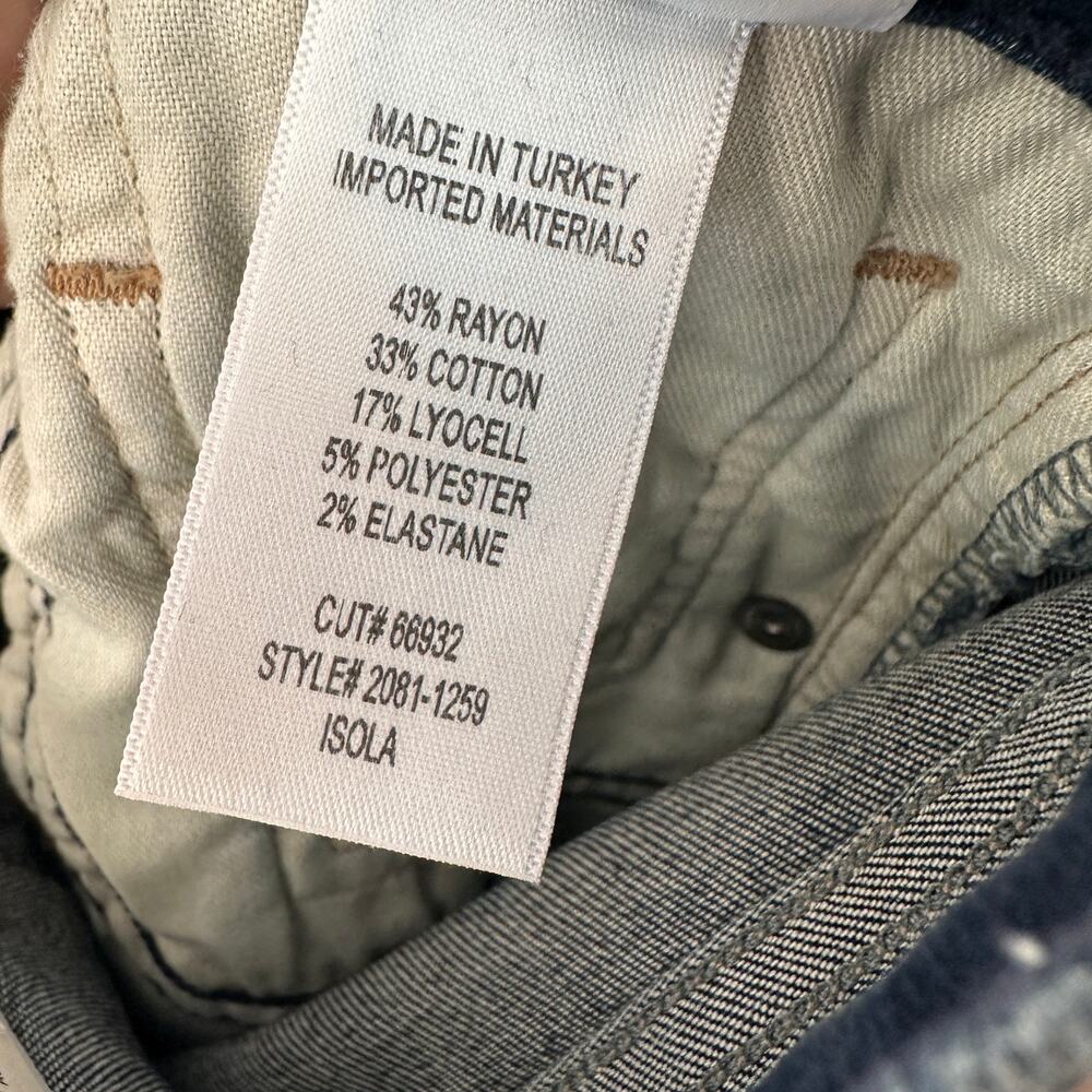 CITIZENS OF HUMANITY NWT Isola Straight Crop Denim Jeans in Courtland // 24 - Picture 11 of 11